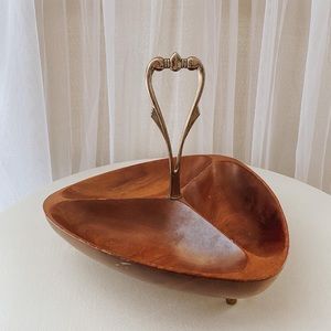 Vintage Rosewood Wooden Bowl